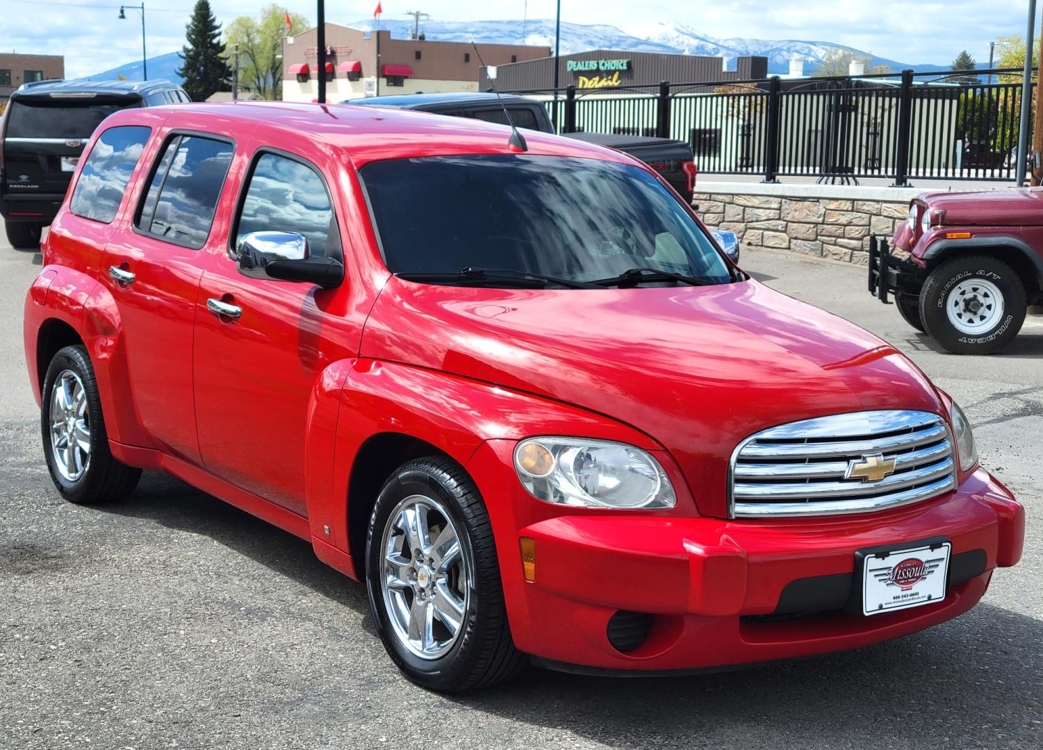 2008 Red /Gray Chevrolet HHR LT (3GNCA23D88S) with an 2.2L I4 engine, Automatic transmission, located at 450 N Russell, Missoula, MT, 59801, (406) 543-6600, 46.874496, -114.017433 - Photo#3